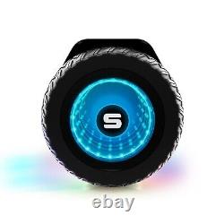 Swagtron 8 Off-Road Hoverboard 8 Mph Music-Synced Bluetooth 250 lb Weight Limit