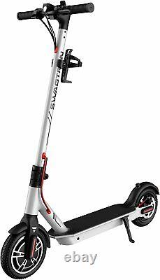 Swagtron SG5 Boost Folding Electric Scooter Adults Commuter E-Scooter 300W Motor