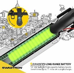 Swagtron SG5 Boost Folding Electric Scooter Adults Commuter E-Scooter 300W Motor