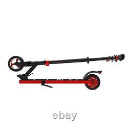 Swagtron SG-8 Folding Electric Scooter for Kids Adults Lightweight E-Scooter Red