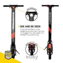 Swagtron Swagger Pro Foldable Electric Sport Scooter with Cruise Control Swagger 3