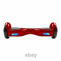 Swagtron T881 Adult Hoverboard Lithium-Free Dual 250W Self-balancing UL2272 Red