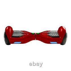 Swagtron T881 Adult Hoverboard Lithium-Free Dual 250W Self-balancing UL2272 Red