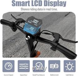 T2 MAX 1000W Peak Motor Adult Electric Scooter 28MPH Off-road Escooter Ebike 48V