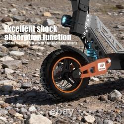 T2 MAX 1000W Peak Motor Adult Electric Scooter 28MPH Off-road Escooter Ebike 48V