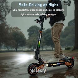 T2 MAX 1000W Peak Motor Adult Electric Scooter 28MPH Off-road Escooter Ebike 48V