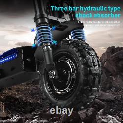 T88 Dual Motor 2800W 60V 27AH Scooter Electric Adult 50 MPH With Seat Folding