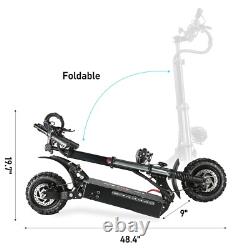 T88 Dual Motor 2800W 60V 27AH Scooter Electric Adult 50 MPH With Seat Folding