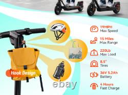 TST Electric Scooter for Adults Teens Folding Peak 500W E-Scooter Commuter NEW
