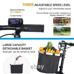 TopMate Electric Scooter 3 Wheel 250W Power Mobility Scooter for Adult Senior