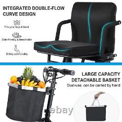 TopMate Electric Scooter 3 Wheel Power Mobility Scooter for Adult Senior 10.4Ah