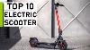 Top 10 Best Electric Scooters 2021