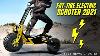 Top 10 Fat Tire Electric Scooters Of Today Larger Wheels Grip Better In Dirt