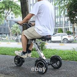 TpMate ES35 Removable Battery Electric Scooter 3 wheel Mobility Trike for Adults