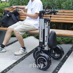TpMate ES35 Removable Battery Electric Scooter 3 wheel Mobility Trike for Adults