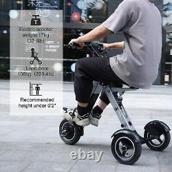 TpMate ES35 Removable Battery Electric Scooter 3 wheel Mobility Trike for Adults