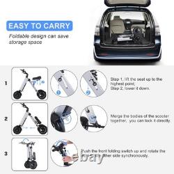 TpMate Electric Scooter 3 wheel for Adult Used Removable Battery Airline Approve