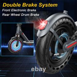 UPDATED ELECTRIC SCOOTER FOLDABLE SCOOTER WithAPP &DOUBLE SHOCK ABSORPTION 10.5AH