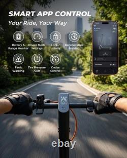 US 550W ELECTRIC SCOOTER FOR ADULTS 20 MPH& 28 MILES WithDUAL BRAKING SYSTEM &APP