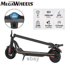 US Electric Scooter Adult Folding 25KM/H Fast Speed Safe Urban Commute E-Scooter