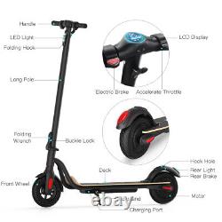 US Electric Scooter Long Range Folding Adult E-Scooter Safe Urban Commuter 250W