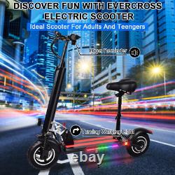 US Electric Scooter Long Range Folding Adult E-Scooter Safe Urban Commuter 500W