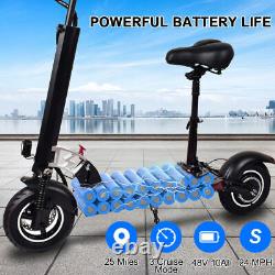 US Electric Scooter Long Range Folding Adult E-Scooter Safe Urban Commuter 500W