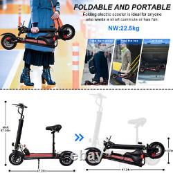 US Electric Scooter Long Range Folding Adult E-Scooter Safe Urban Commuter 500W