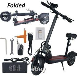 US Electric Scooter Long Range Folding Adult E-Scooter Safe Urban Commuter 500W