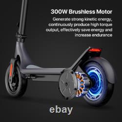 US Folding Electric Scooter Adult Long Range E-Scooter Safe Urban Commute Tool