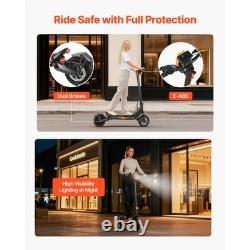 Uimoso 500W 10 Electric Scooter Adults Foldable E-Scooter 24Mph 25 Miles Range
