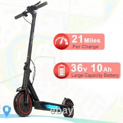 Up To 10mph, Adult Electric Scooter 360w Motor, Foldable E-scooter