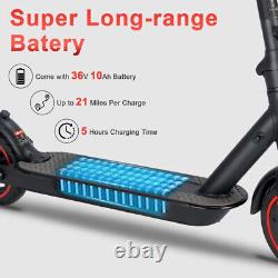 Up To 10mph, Adult Electric Scooter 360w Motor, Foldable E-scooter