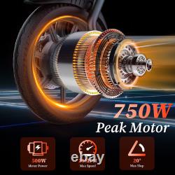 Upgraded Electric Scooter for Adults Scooter with Seat E-scooter with Suspension