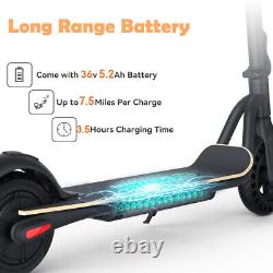 Us Adult Electric Scooter 5.2ah Kick E-scooter Fast Speed Urban Commute Foldable