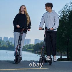 Us Electric Scooter For Adults Foldable Scooter With App Double Shock Absorption
