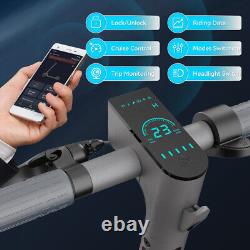 Used A8 Adult Electric Scooter 40km Long Range Folding 630w Urban Commuter +app