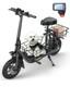 Used Electric Scooter with Seat&Carry Basket 18.6MPH 21Miles Range For Pets