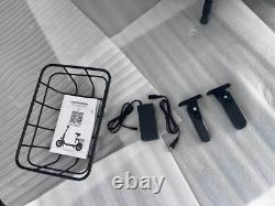 Used Electric Scooter with Seat&Carry Basket 18.6MPH 21Miles Range For Pets