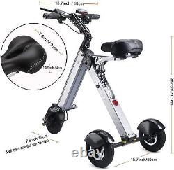 Used TopMate ES31 Folding Electric Tricycle for Adult, 3 Wheel Mobility Scooter
