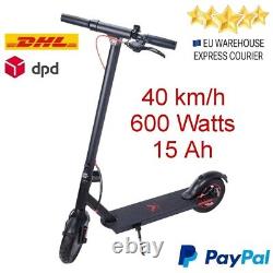 V10 Pro Folding Electric Kick E Scooter 600w Escooter For Adults With Mobile App