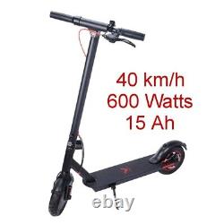 V10 Pro Folding Electric Kick E Scooter 600w Escooter For Adults With Mobile App