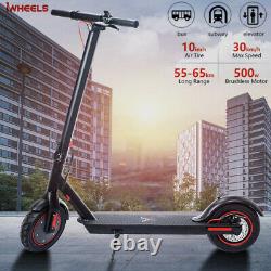 VFLY V10 Adults Foldable Electric Scooter 19mph Max Speed 500W Motor Brand New