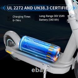 Volt City 350W Powerful Motor S MODE 20MPH Electric Scooter Foldable 40 Miles