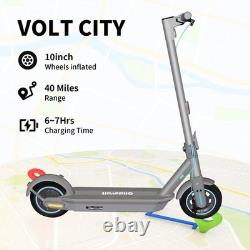 Volt City 350W Powerful Motor S MODE 20MPH Electric Scooter Foldable 40 Miles