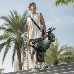 W16S 300W Electric Scooter with Turn Signal, 8.5 Solid Tires, 18Mph &