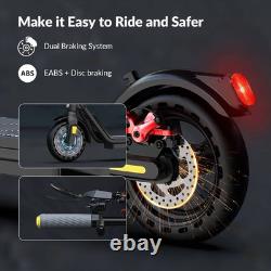 W16S 300W Electric Scooter with Turn Signal, 8.5 Solid Tires, 18Mph &