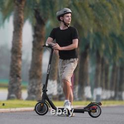 W16S 300W Electric Scooter with Turn Signal, 8.5 Solid Tires, 18Mph &