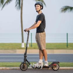 W16S 300W Electric Scooter with Turn Signal, 8.5 Solid Tires, 18Mph &