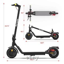 W16S 300W Electric Scooter with Turn Signal, 8.5 Solid Tires, 18Mph &